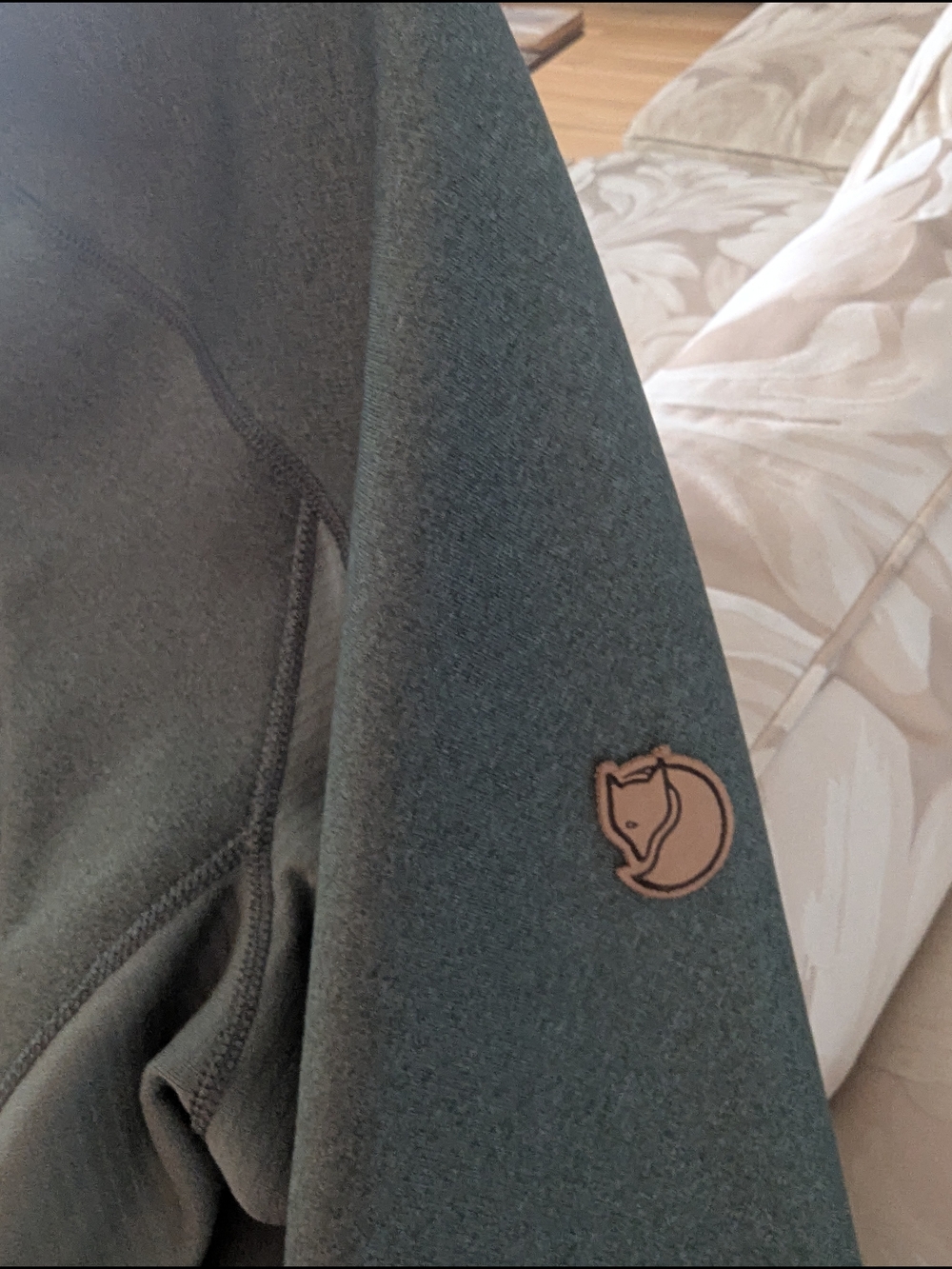Fjallraven Women's Abisko Trail Fleece, Patina Green, XL (or looser Medium) - Picture 3 of 11